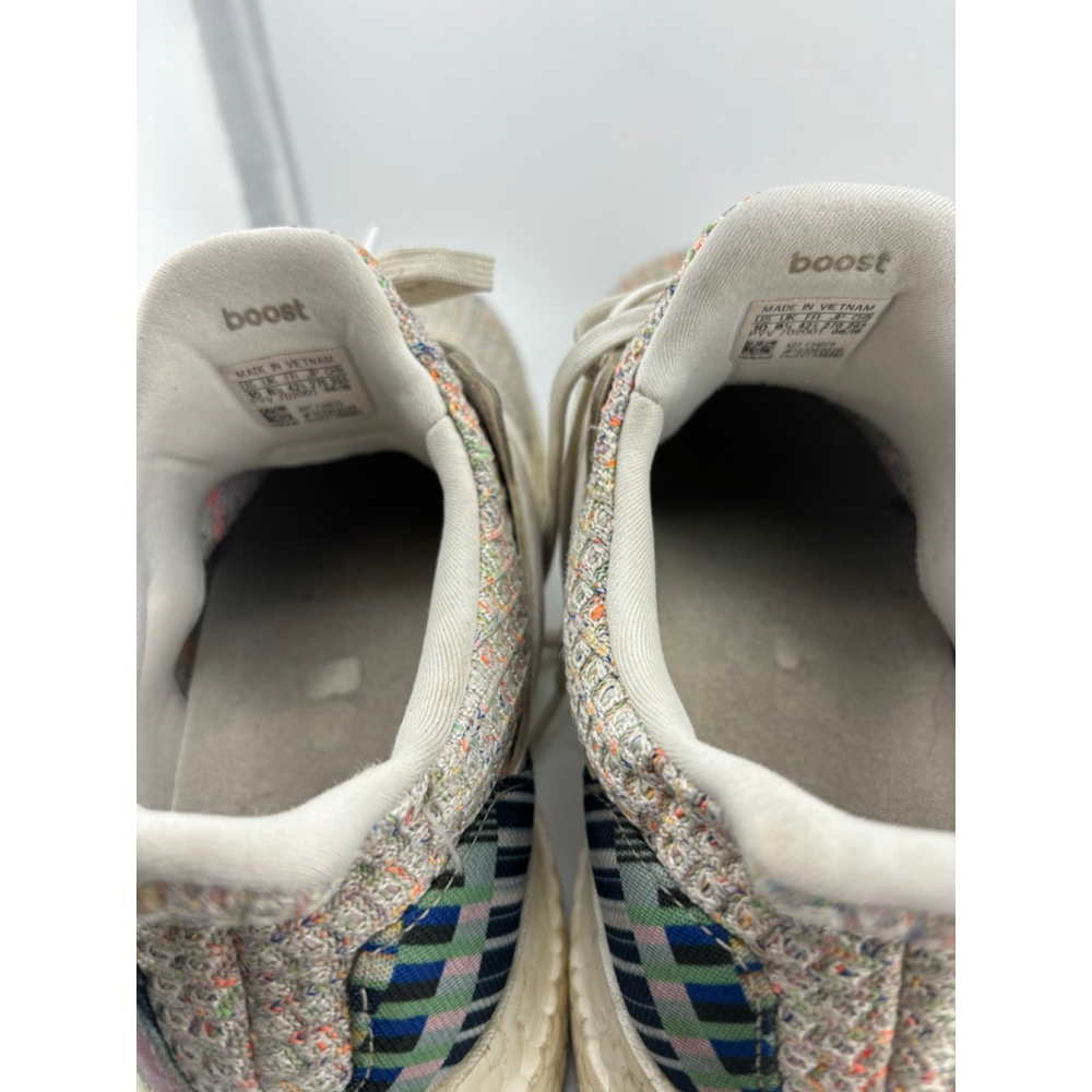 Women's Adidas Ultra Boost Athletic Shoes Size 10 Beige Multi-color - Picture 8 of 16